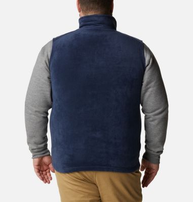 Men&rsquo;s Steens Mountain&trade; Fleece Vest - Big Steens Mountain&trade; Vest | 464 | 3X, Collegiate Navy, back