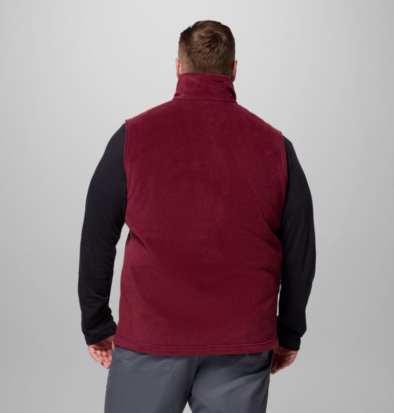 Men's Steens Mountain Fleece Vest - Big, Color: Rich Wine, image 3