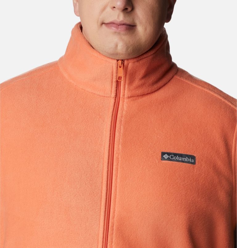 Men’s Steens Mountain Fleece Vest - Big, Color: Desert Orange, image 4