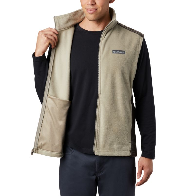 Men's Steens Mountain Fleece Vest - Tall, Color: Tusk, Buffalo, image 4