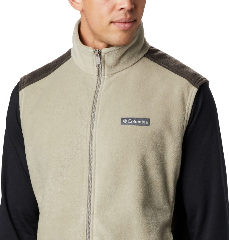 Men's Steens Mountain Fleece Vest - Tall, Color: Tusk, Buffalo, image 5