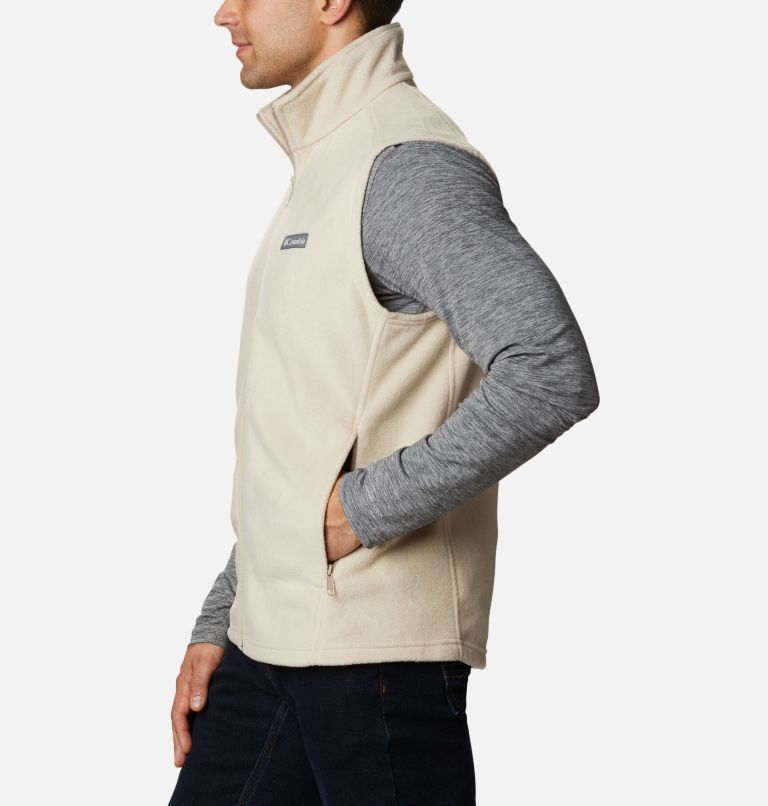 Men's Steens Mountain Fleece Vest - Tall, Color: Ancient Fossil, image 3