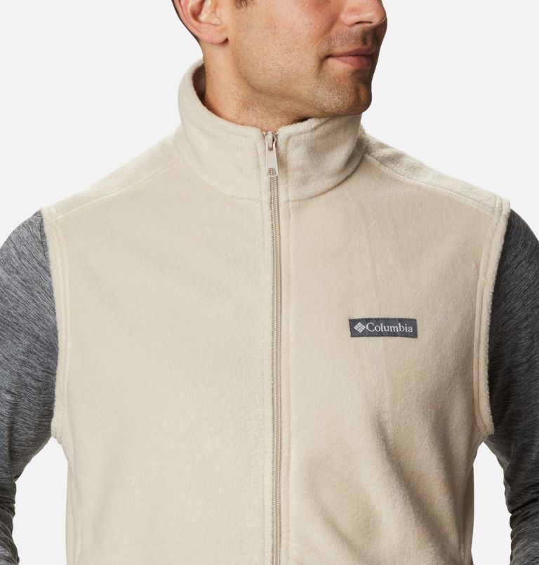 Men's Steens Mountain Fleece Vest - Tall, Color: Ancient Fossil, image 4