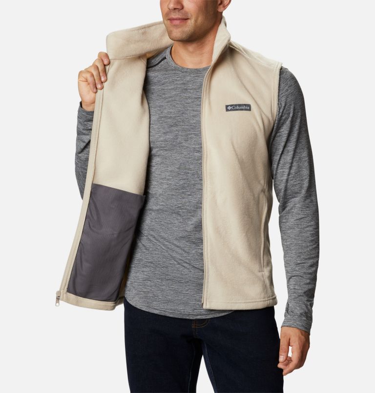 Men's Steens Mountain Fleece Vest - Tall, Color: Ancient Fossil, image 5