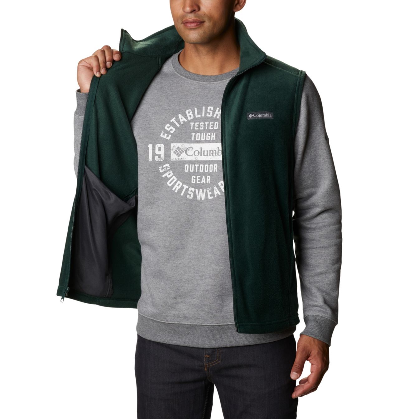 Men's Steens Mountain™ Fleece Vest - Tall 5