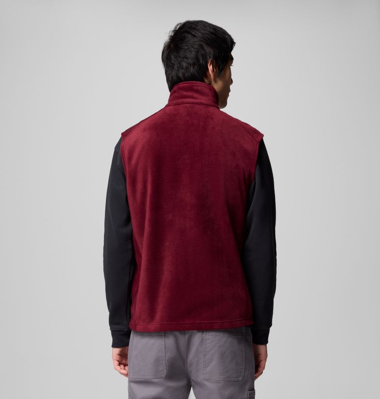 Men's Steens Mountain Fleece Vest - Tall, Color: Rich Wine, image 3
