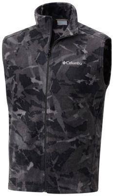 columbia buffalo plaid vest