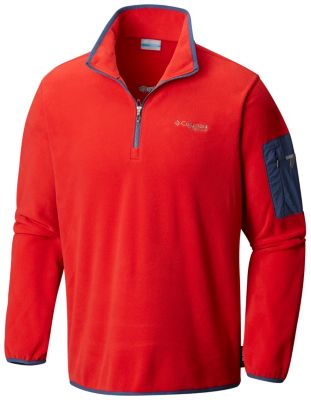 columbia titan pass 1.0 half zip fleece