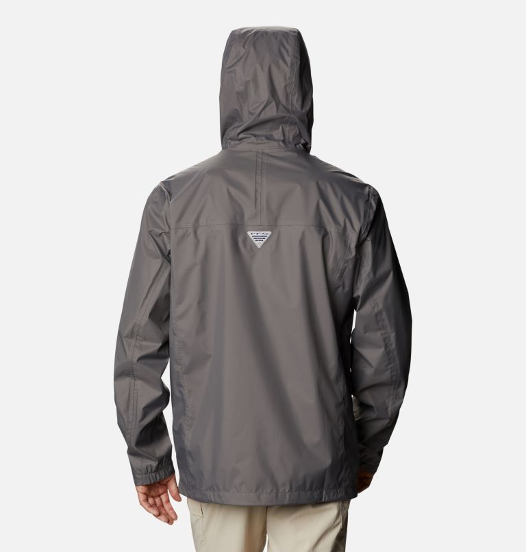 Men’s PFG Storm Jacket, Color: City Grey, Black
