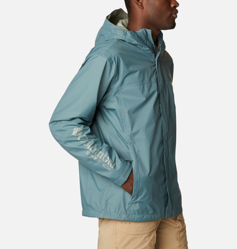Men’s PFG Storm Jacket, Color: Metal, Safari, image 3