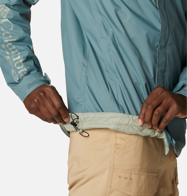 Men’s PFG Storm Jacket, Color: Metal, Safari, image 7