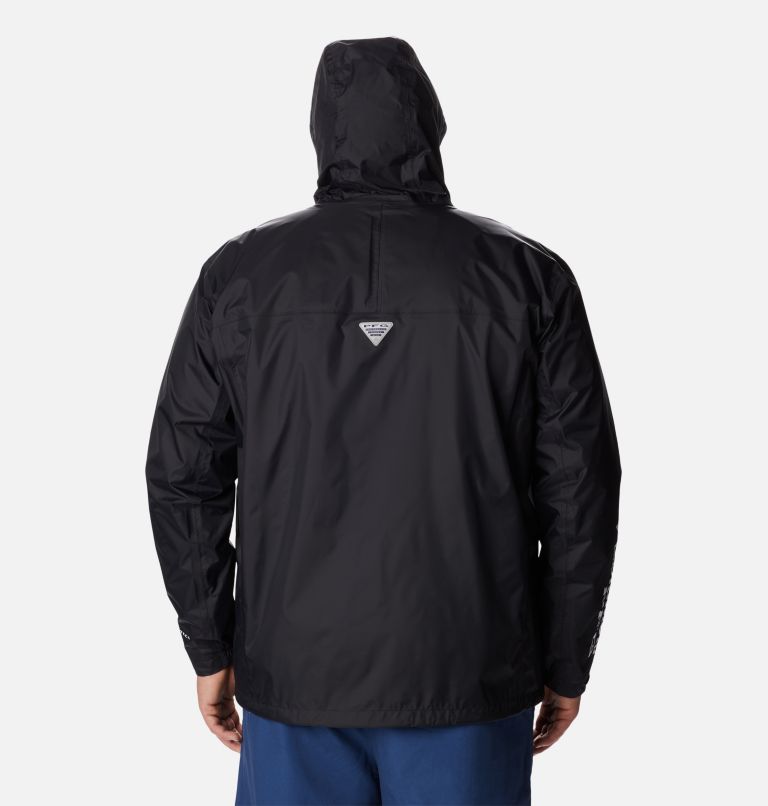 PFG Storm Jacket | 010 | 5X, Color: Black, Cool Grey, image 2