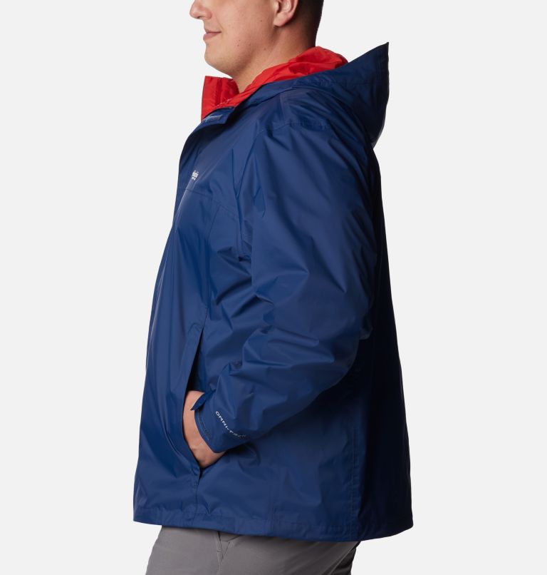 Men's PFG Storm Jacket – Big, Color: Carbon, Red Spark, image 3