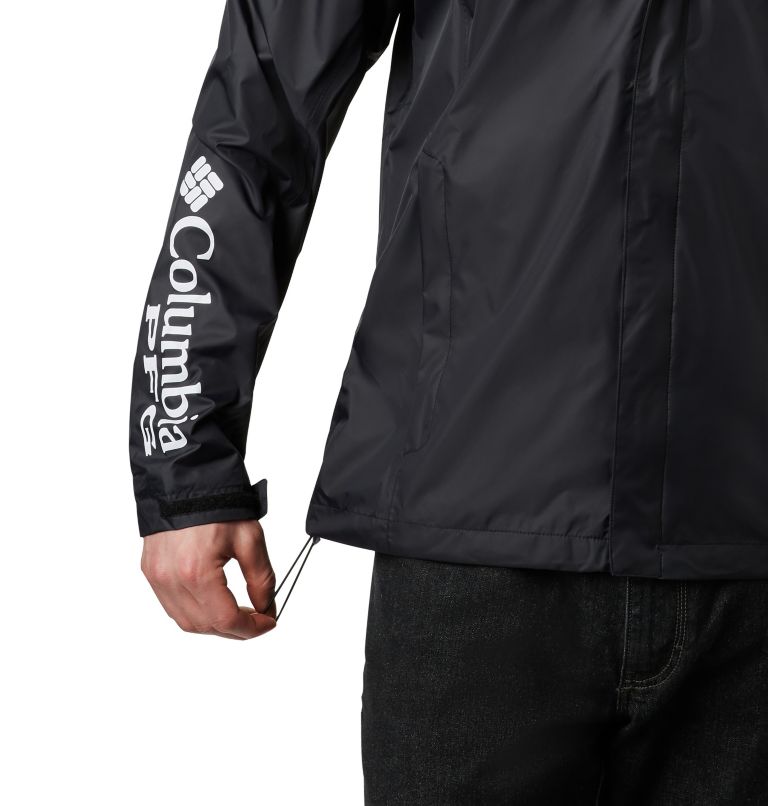 PFG Storm Jacket | 010 | 4XT, Color: Black, Cool Grey, image 3