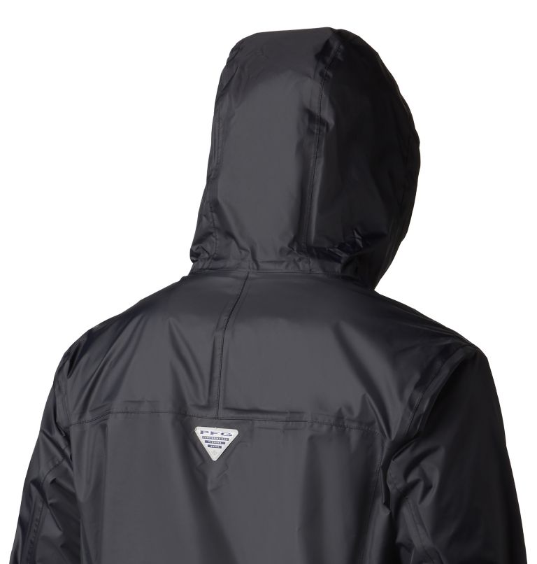PFG Storm Jacket | 010 | 4XT, Color: Black, Cool Grey, image 4