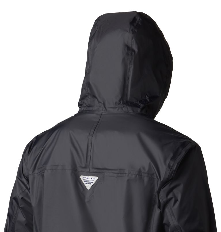 Men's PFG Storm Jacket – Tall, Color: Black, Cool Grey