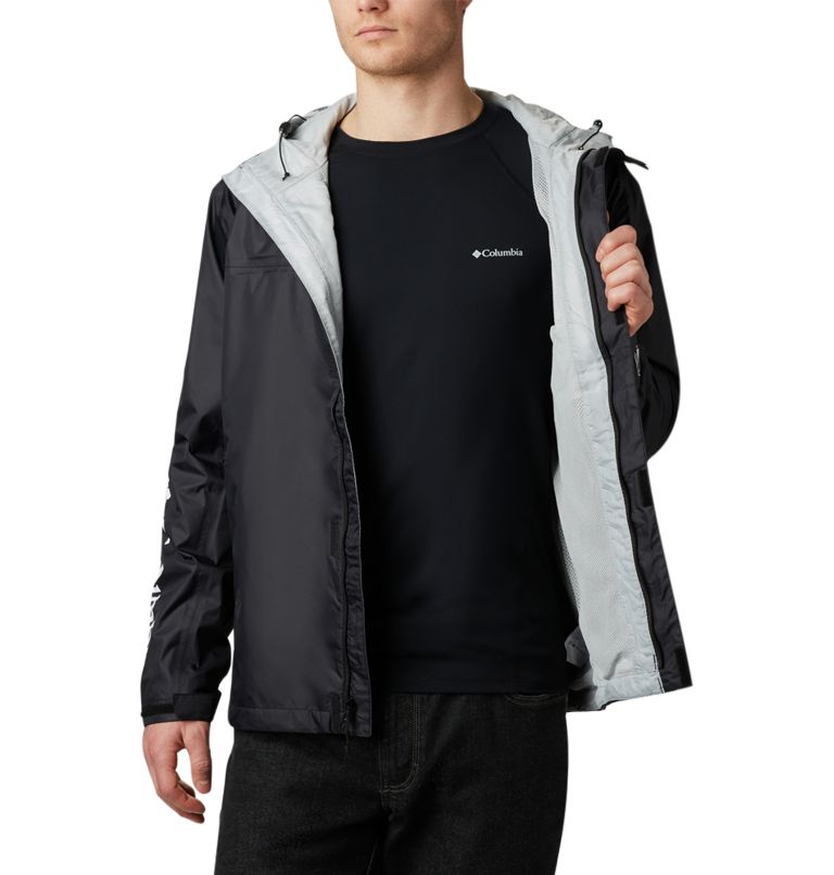 Thumbnail: Men's PFG Storm Jacket – Tall, Color: Black, Cool Grey, image 5