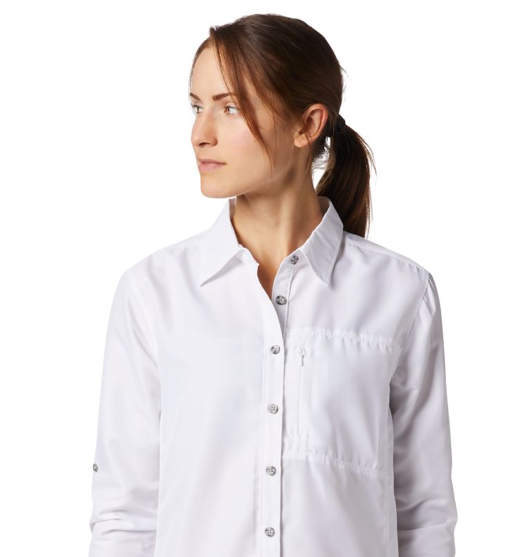 Chemise à manches longues Canyon Femme, Color: White, image 3