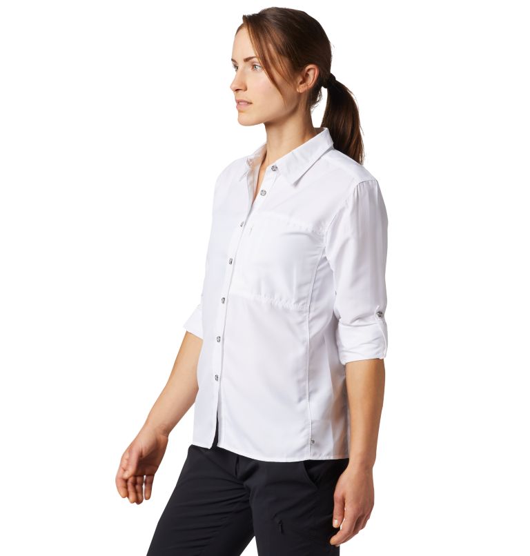 Chemise à manches longues Canyon Femme, Color: White, image 4