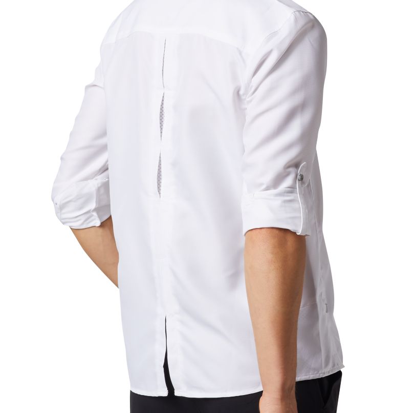 Women's Canyon Long Sleeve Shirt, Color: White, image 6