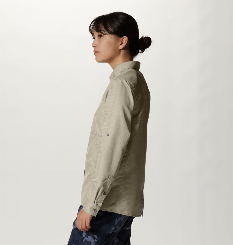 Thumbnail: Women's Canyon Long Sleeve Shirt, Color: Khaki, image 3