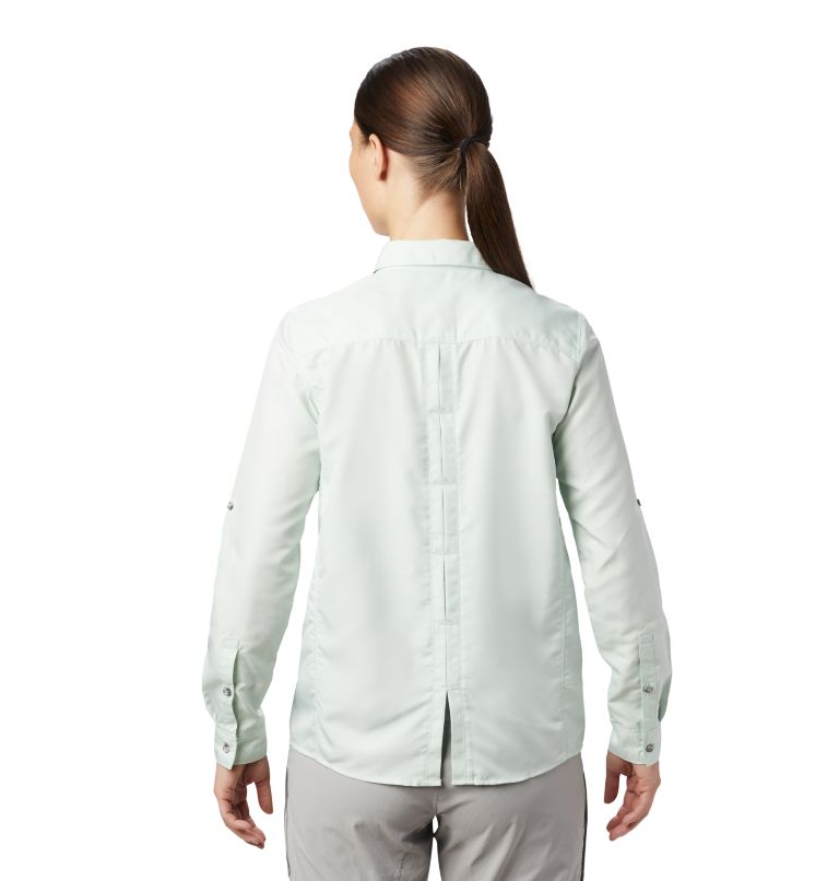 Chemise Mountain Hardwear Femme Taille M - Rayures Papillon, Col Zippé - Occasion Très Bon état