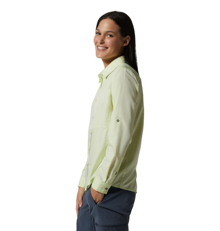 Women's Canyon Long Sleeve Shirt, Color: Electrolyte, image 3