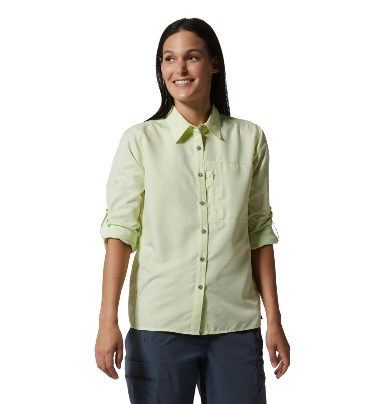 Women's Canyon Long Sleeve Shirt, Color: Electrolyte, image 7