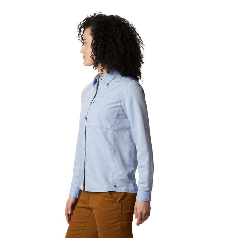 Thumbnail: Women's Canyon Long Sleeve Shirt, Color: Deep Lake, image 3
