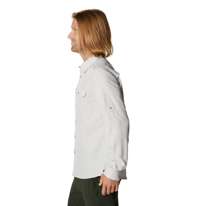 Men's Canyon Long Sleeve Shirt, Color: Light Dunes, image 3