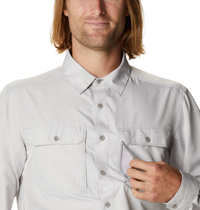 Men's Canyon Long Sleeve Shirt, Color: Light Dunes, image 4
