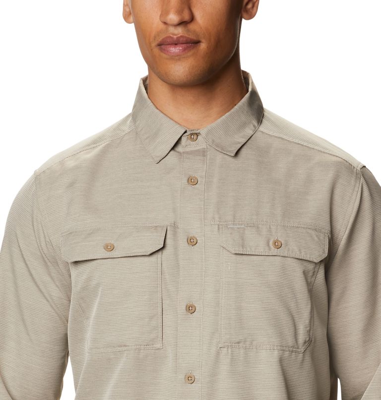 Thumbnail: Men's Canyon Long Sleeve Shirt, Color: Badlands, image 4
