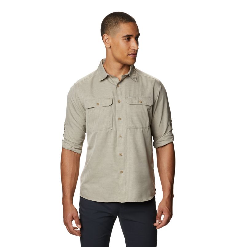 Men's Canyon Long Sleeve Shirt, Color: Badlands, image 6