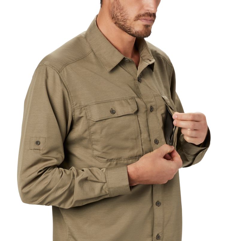 Thumbnail: Men's Canyon Long Sleeve Shirt, Color: Ridgeline, image 4