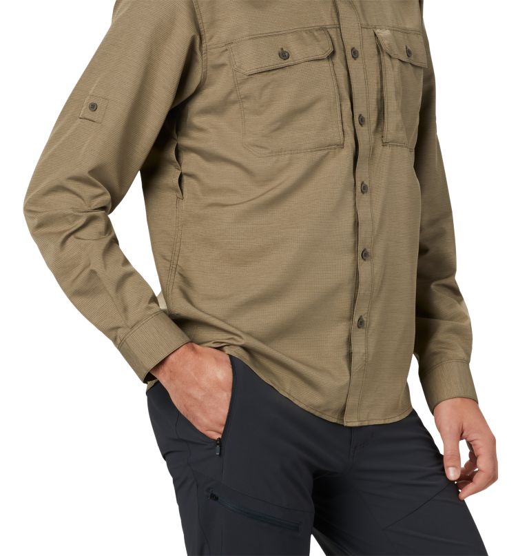 Men's Canyon Long Sleeve Shirt, Color: Ridgeline, image 5