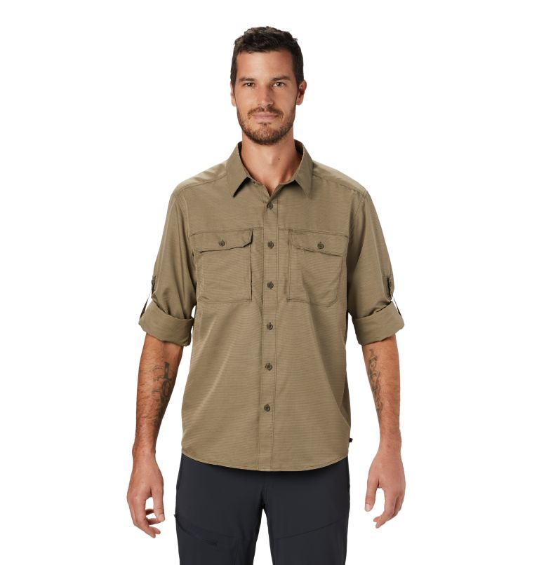 Men's Canyon Long Sleeve Shirt, Color: Ridgeline, image 7