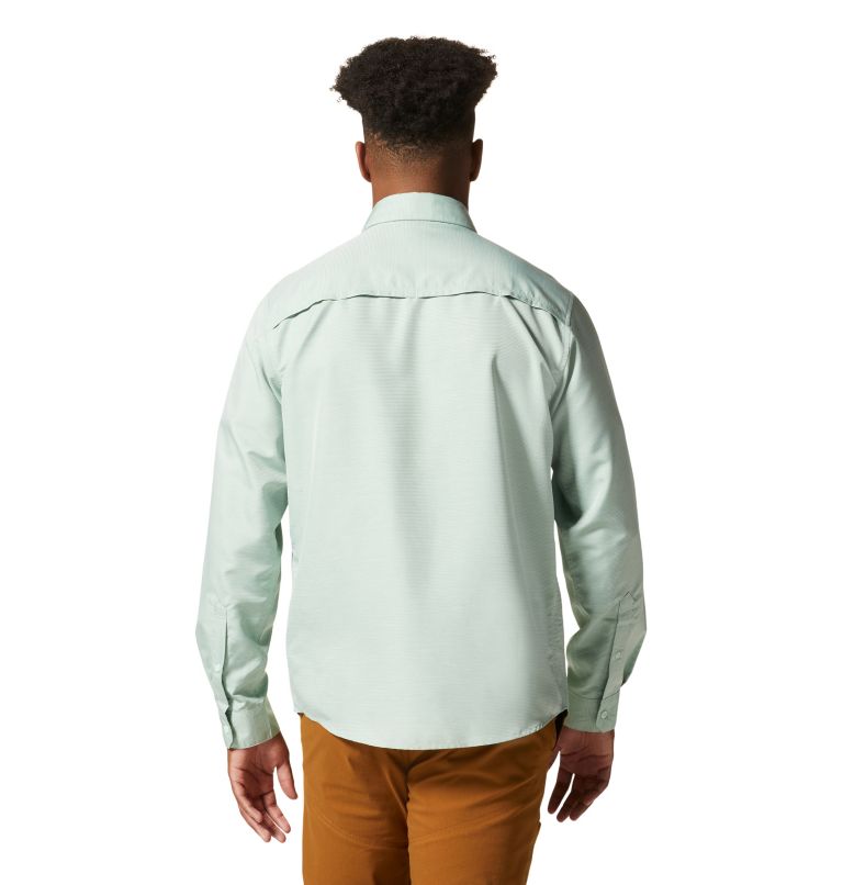 Thumbnail: Men's Canyon Long Sleeve Shirt, Color: Glacial Mint, image 2