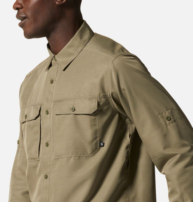 Chemise à manches longues Canyon Homme, Color: Stone Green, image 6