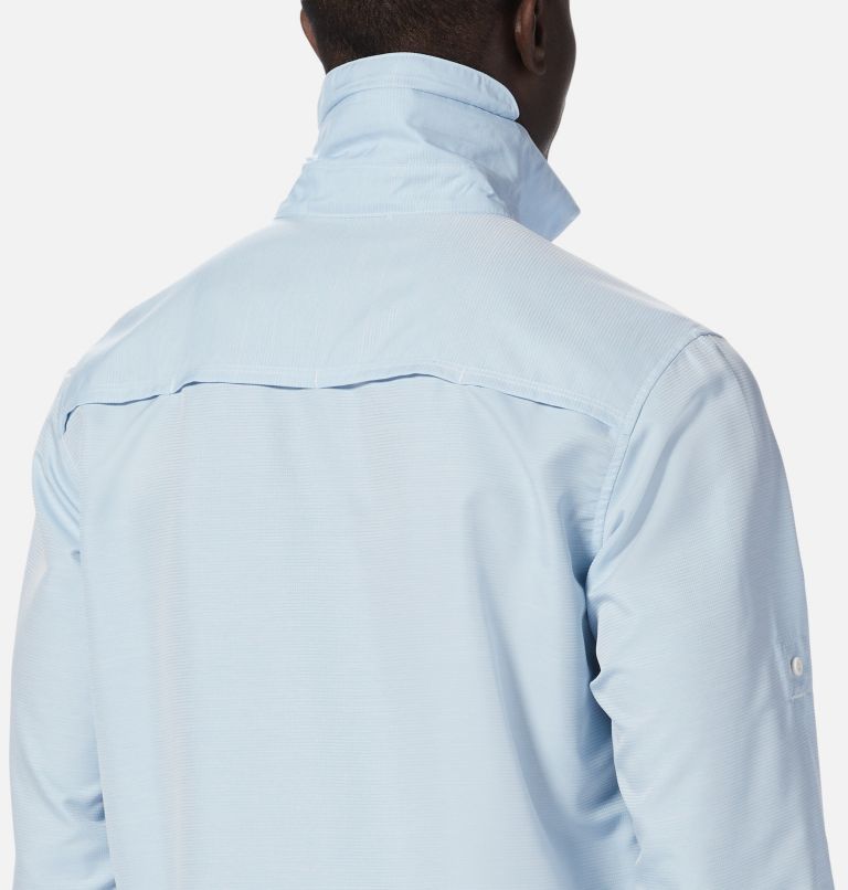 Men's Canyon Long Sleeve Shirt, Color: Blue Chambray, image 5