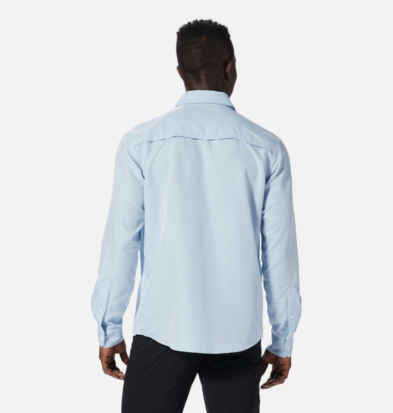 Men's Canyon Long Sleeve Shirt, Color: Blue Chambray