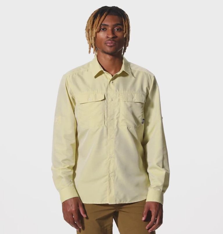 Chemise à manches longues Canyon Homme, Color: Prairie