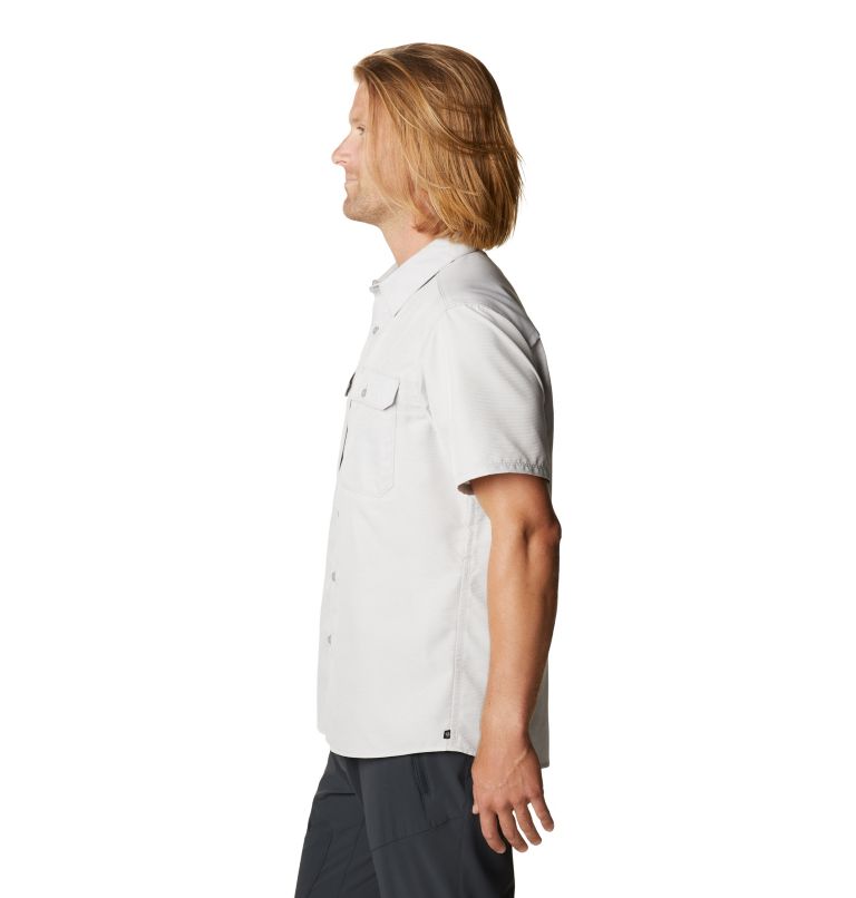 Men's Canyon Short Sleeve Shirt, Color: Light Dunes, image 3
