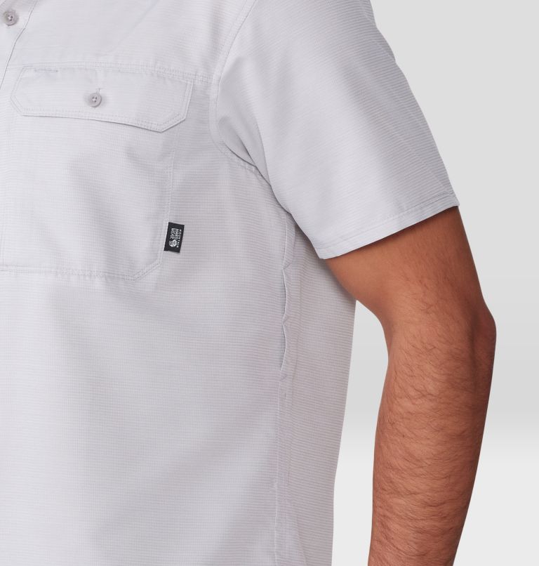 Men's Canyon Short Sleeve Shirt, Color: Light Dunes, image 6