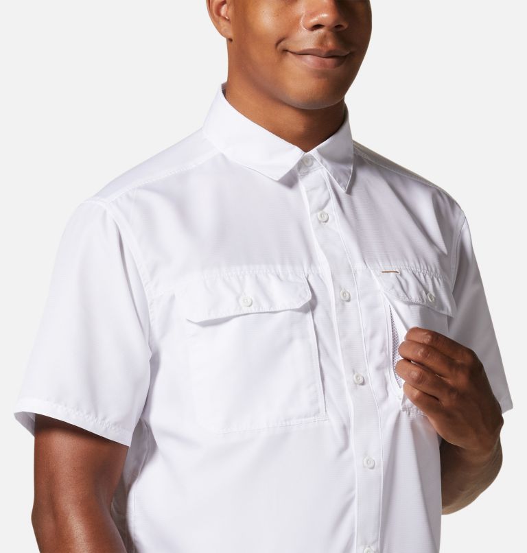 Thumbnail: Canyon Short Sleeve Shirt | 100 | XXL, Color: White, image 5