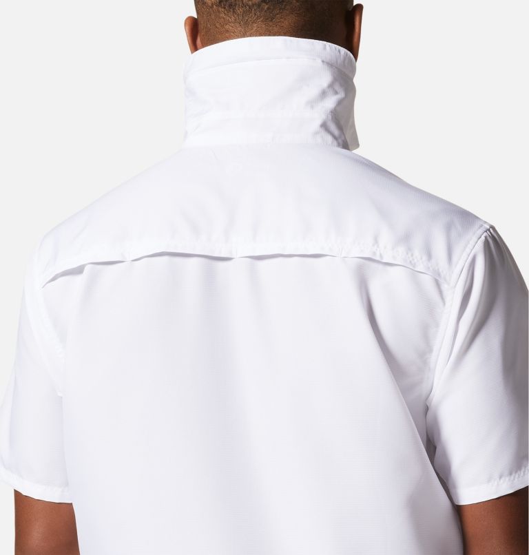 Thumbnail: Men's Canyon Short Sleeve Shirt, Color: White, image 6