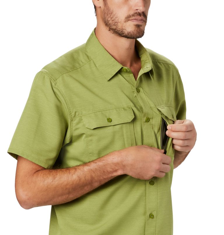 mountain hardwear men's canyon short sleeve shirt