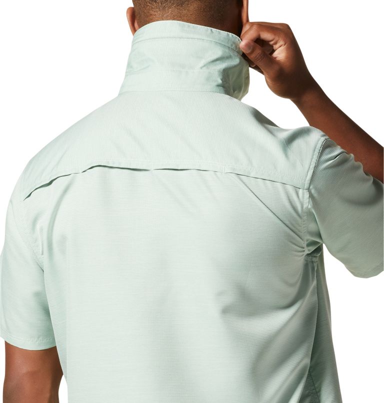 Men's Canyon Short Sleeve Shirt, Color: Glacial Mint, image 6