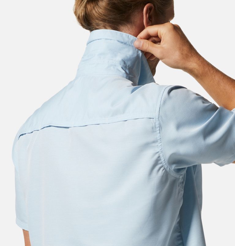 Men's Canyon Short Sleeve Shirt, Color: Blue Chambray, image 5