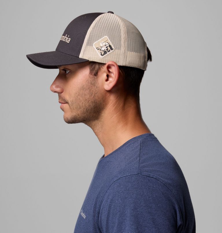 Columbia Mesh Snapback, Color: Shark, Dark Stone, image 5