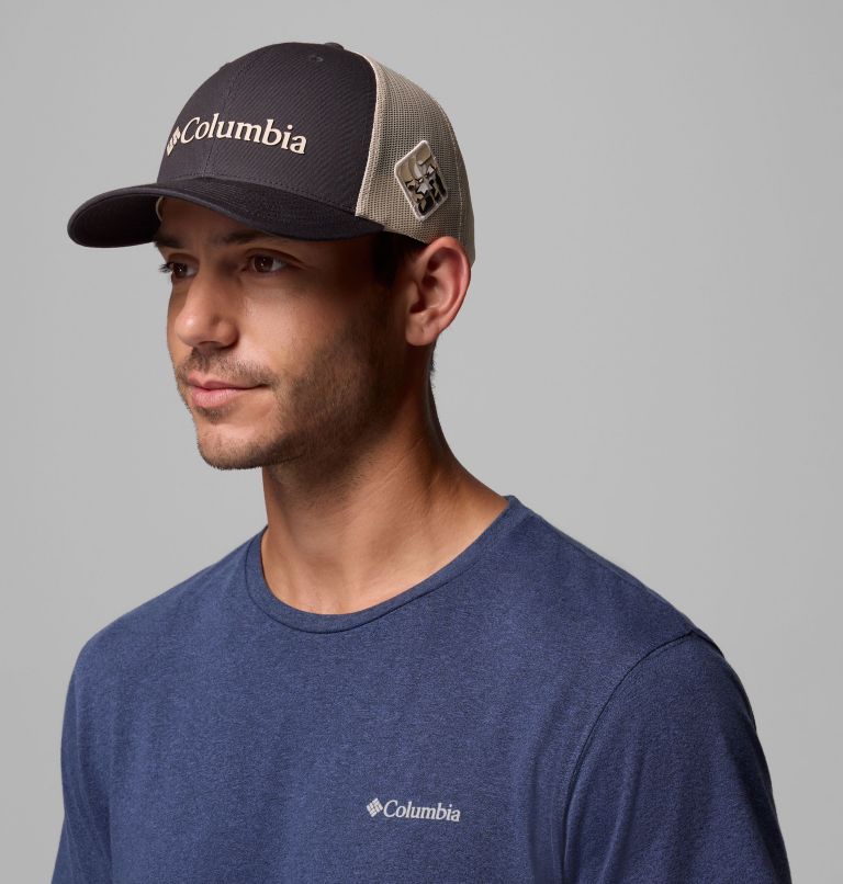 Columbia Mesh Snapback, Color: Shark, Dark Stone, image 3